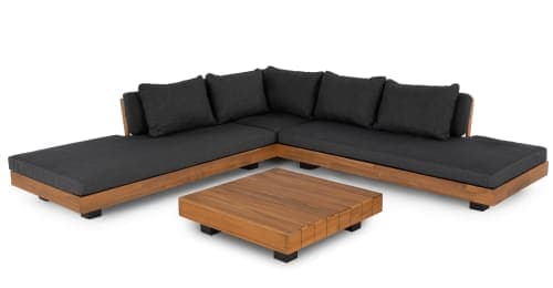 Lubek Slate Gray Sectional Set image