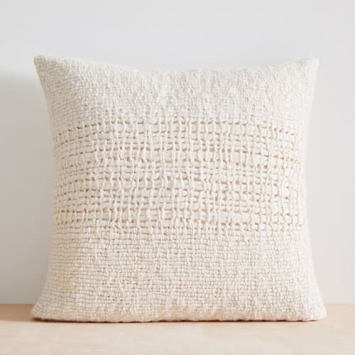 Cozy Weave Pillow Cover no insert image