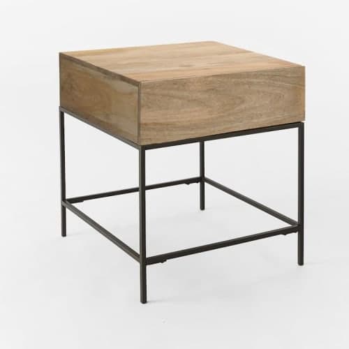 Industrial Storage Side Table image