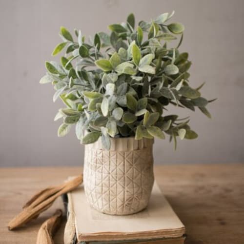 Artificial Eucalyptus Plant in Pot image