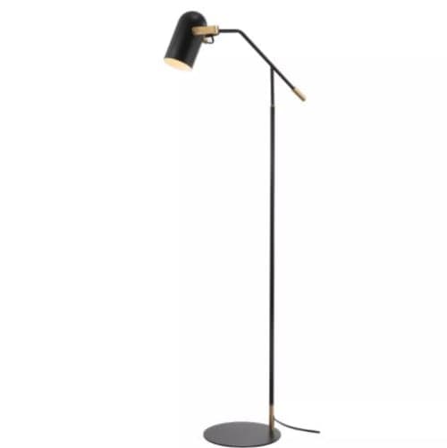 Metal Eugenio Floor Lamp Includes LED Light Bulb Black image