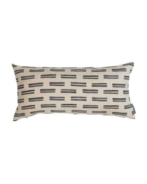 Avery Double Stripe Pillow Cover image