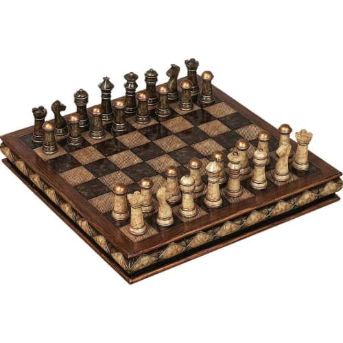 Fiarmont Brown Chess Board Game image