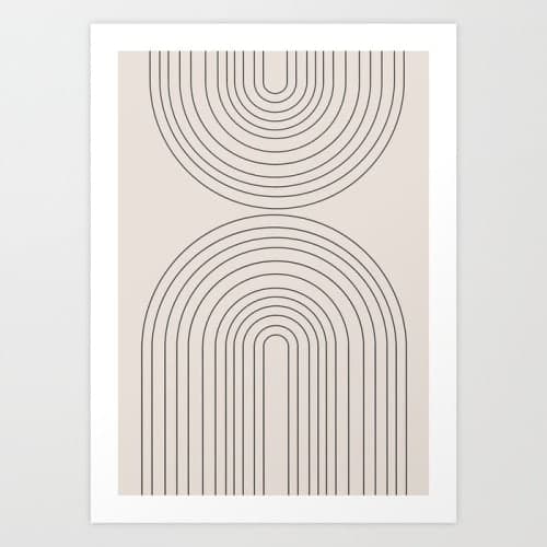Arch Art Art Print image