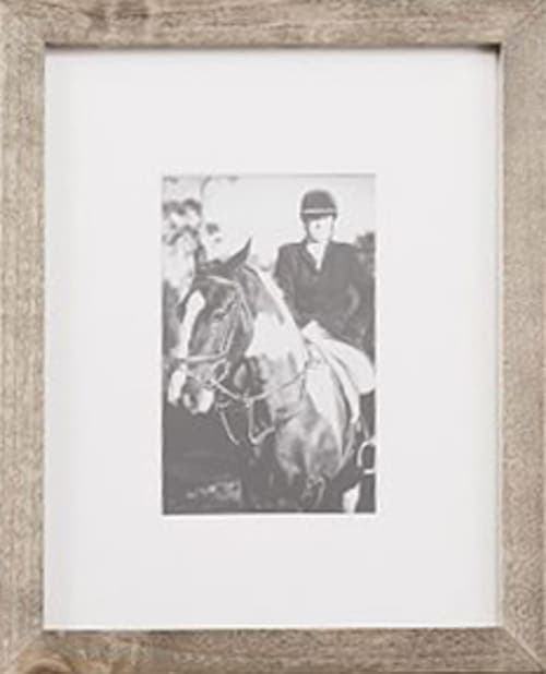 Floating Wood Gallery Frames - Gray Wash - 12x15 image