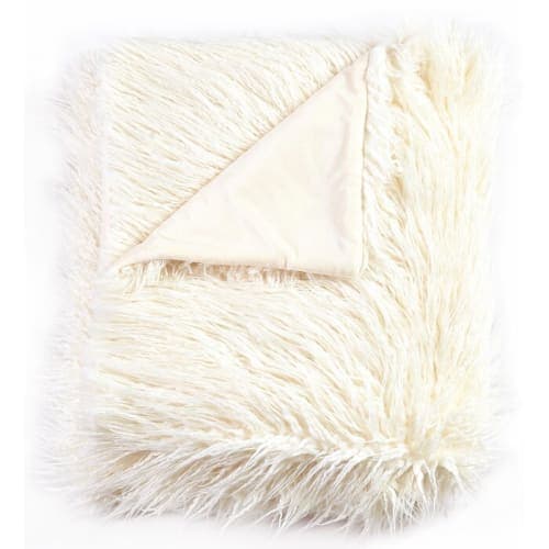 Wadhurst Mongolian Soft Shaggy Faux Fur Throw image