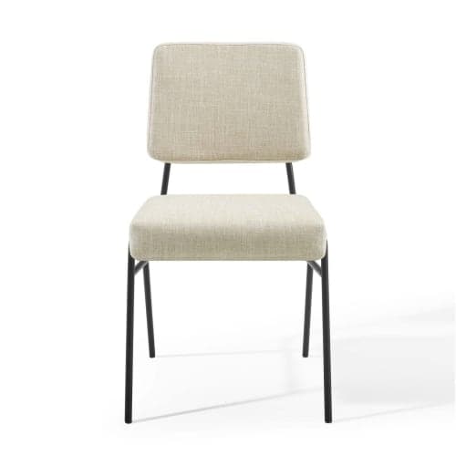 Raf Fabric Dining Chair - Beige image
