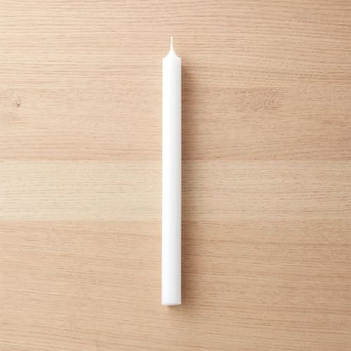 White Taper Candle image