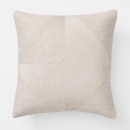 Jute Geo Pillow Cover 20x20 image