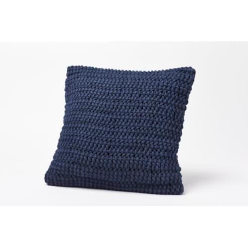 Woven Rope Square Cotton Pillow Cover image