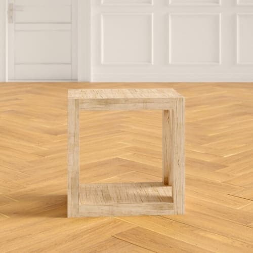 Batchelor Solid Wood Floor Shelf End Table image