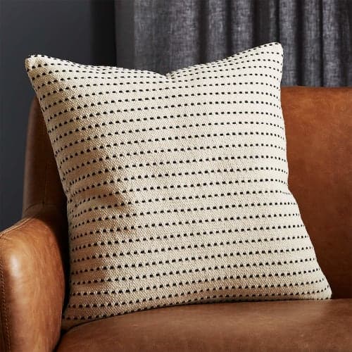 Clique White Pillow With Feather With Insert-20"x20" image