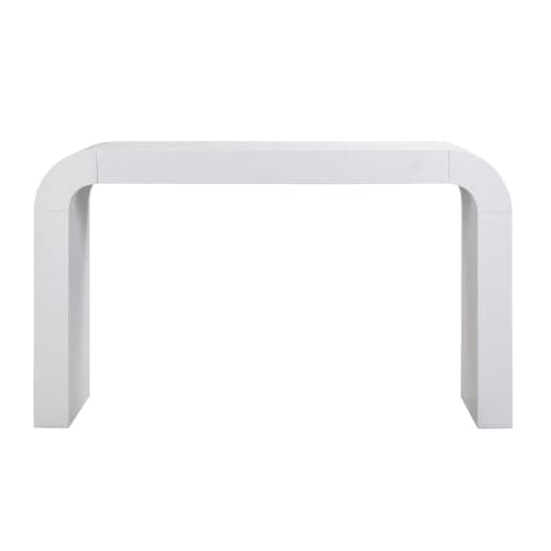Bump White Console Table image