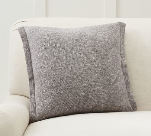 Fold Over Linen Pillow Covers image