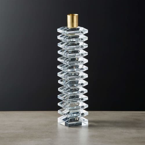 Cosette Crystal Taper Candle Holder 9 image