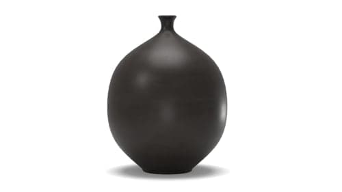 Crackle Glazed Ceramic Vases Round image