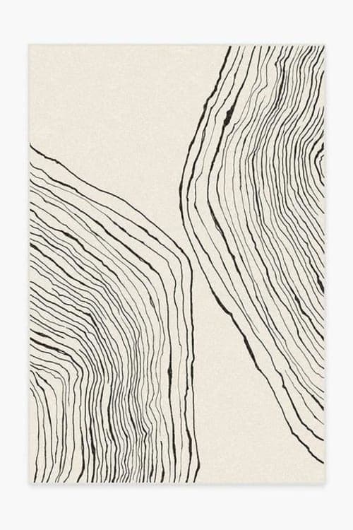 Nina Takesh Seine Black Ivory Rug-8'x10' image