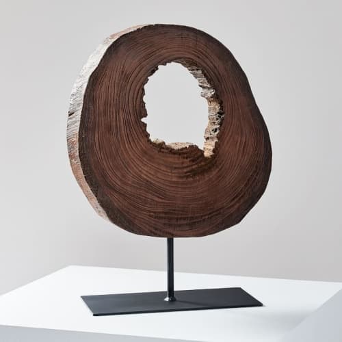 Wood Slice Object on Stand image
