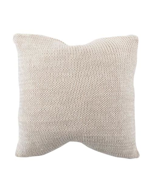 Libbey Knitted Cotton Pillow Cover image