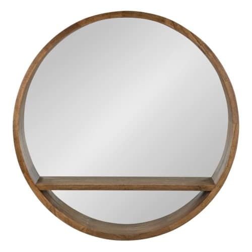 Shane Traditional With Shelves Accent Mirror image