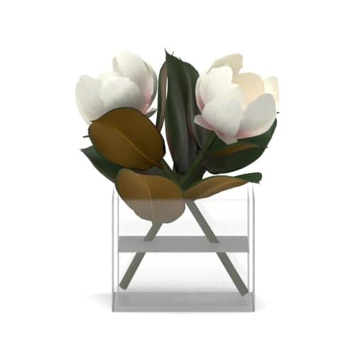 Faux Magnolias Composed Arrangement image