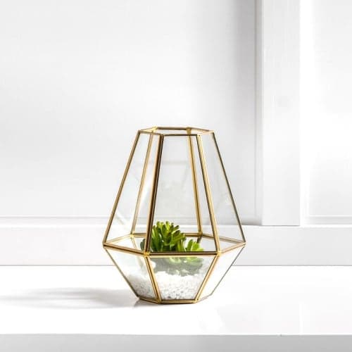 Hurricane 7.75 Glass Tabletop Tealight image