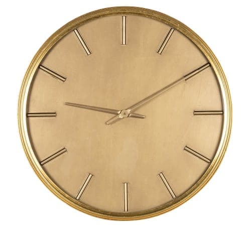 La Rochelle Gold Wall Clock - 24" image