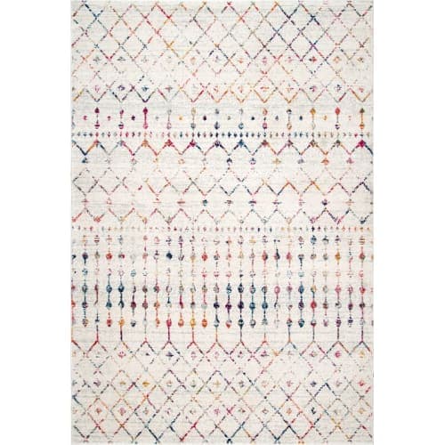 Ashanti Geometric Ivory Area Rug image