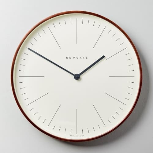 Mr Clarke Wood Cased Wall Clock image