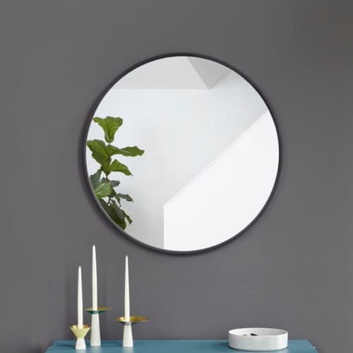 Hub Modern and Contemporary Bathroom Vanity Mirror image