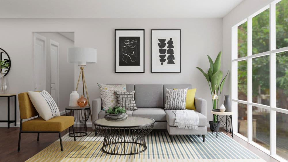 Fresh Living Room Aesthetic Gallery, Image 2
