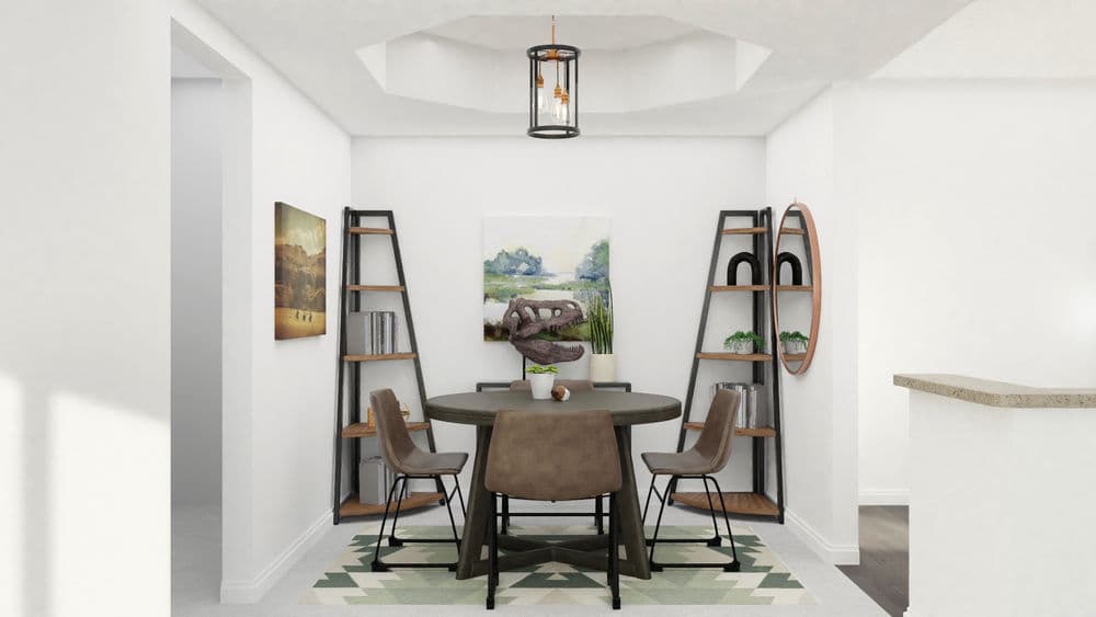 Rustic Dining Room with Industrial Charm Gallery, Image 1