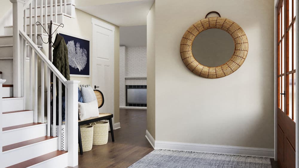 A Cozy Textured Coastal Entryway Gallery, Image 2