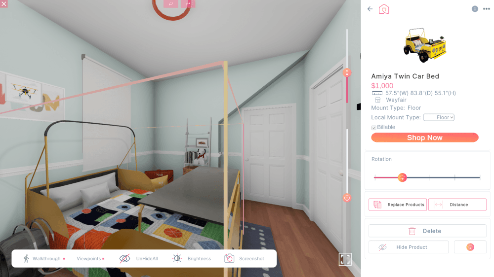 Using the Spacejoy App to Experience my Designs in 3D Gallery, Image 1