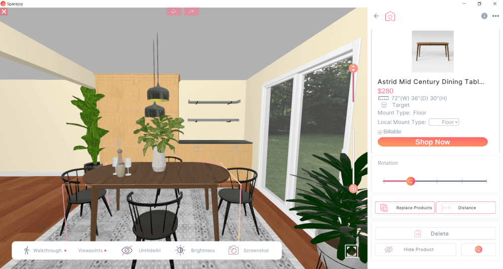 Using the Spacejoy App to Experience Designs in 3D Gallery, Image 1