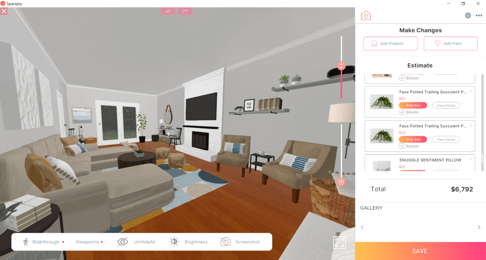 Using the Spacejoy App to Experience Designs in 3D Gallery, Image 2